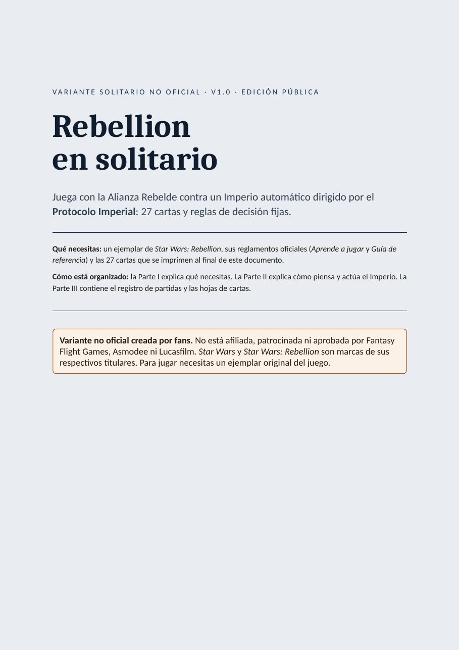 Portada del reglamento de la variante